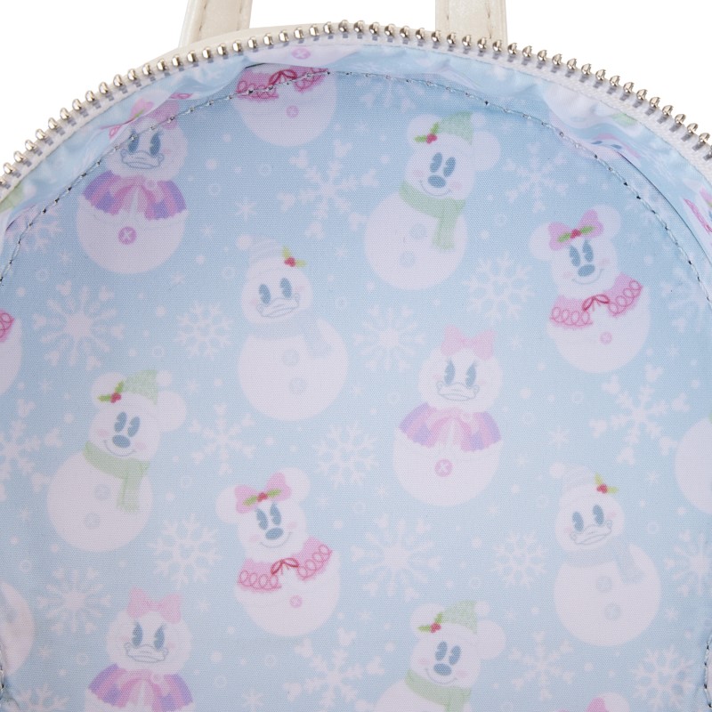 Disney Loungefly Mini Sac A Dos Minnie Pastel Figural Snowman 